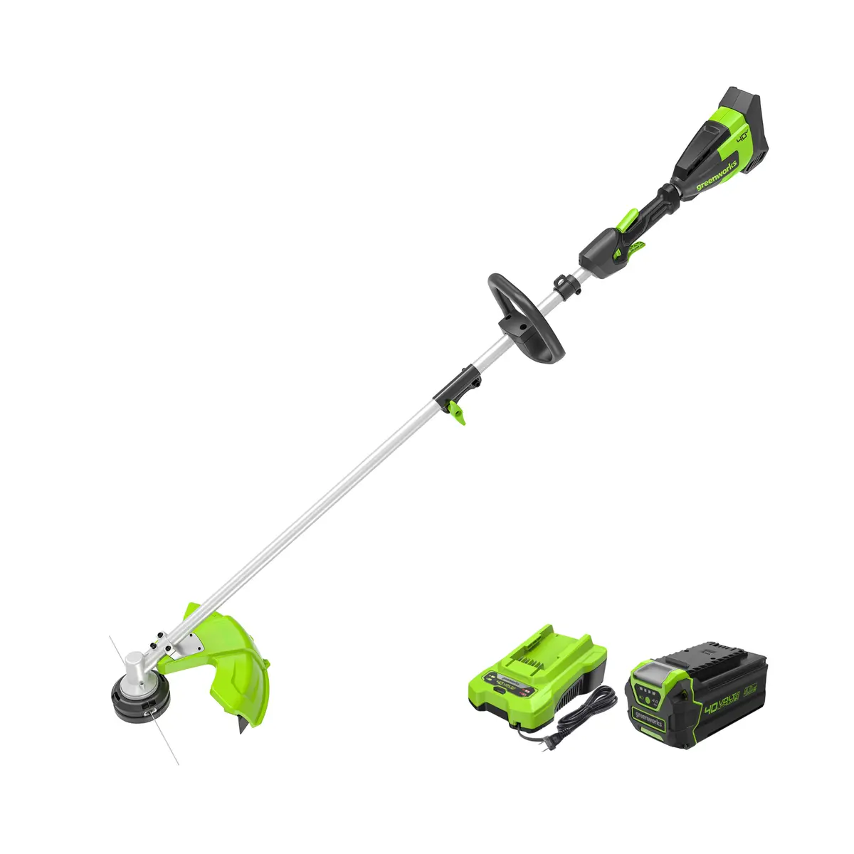 40V 16" Gen2 Attachment Capable String Trimmer, 4Ah Battery And Charger 1