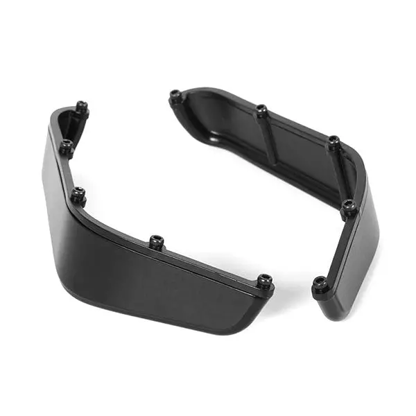 Rc4wd Aluminum Tube Front Fender For Axial Jeep Rubicon (Black) 1
