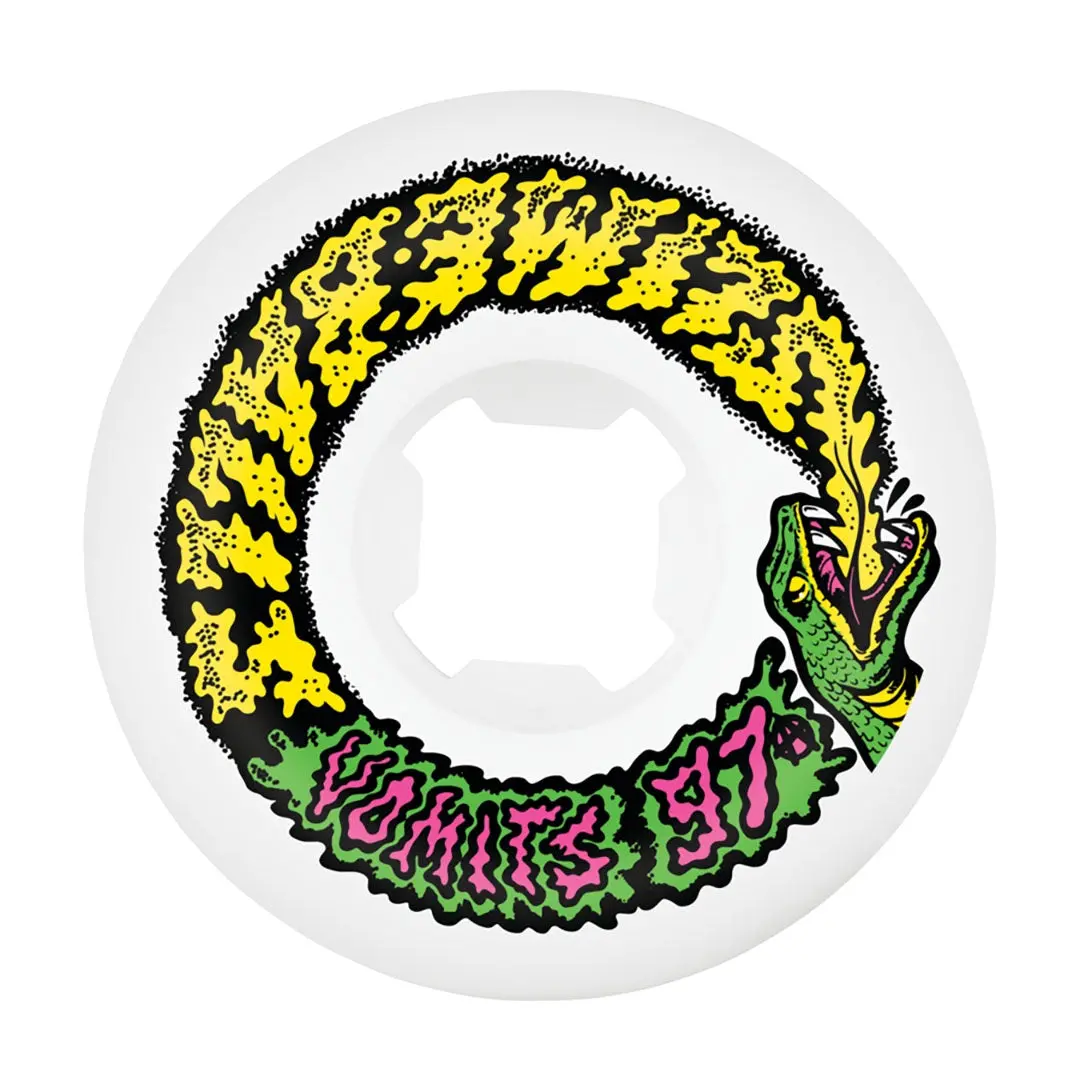Slime Balls Snake Vomits 97A Wheels - White/Pink 1