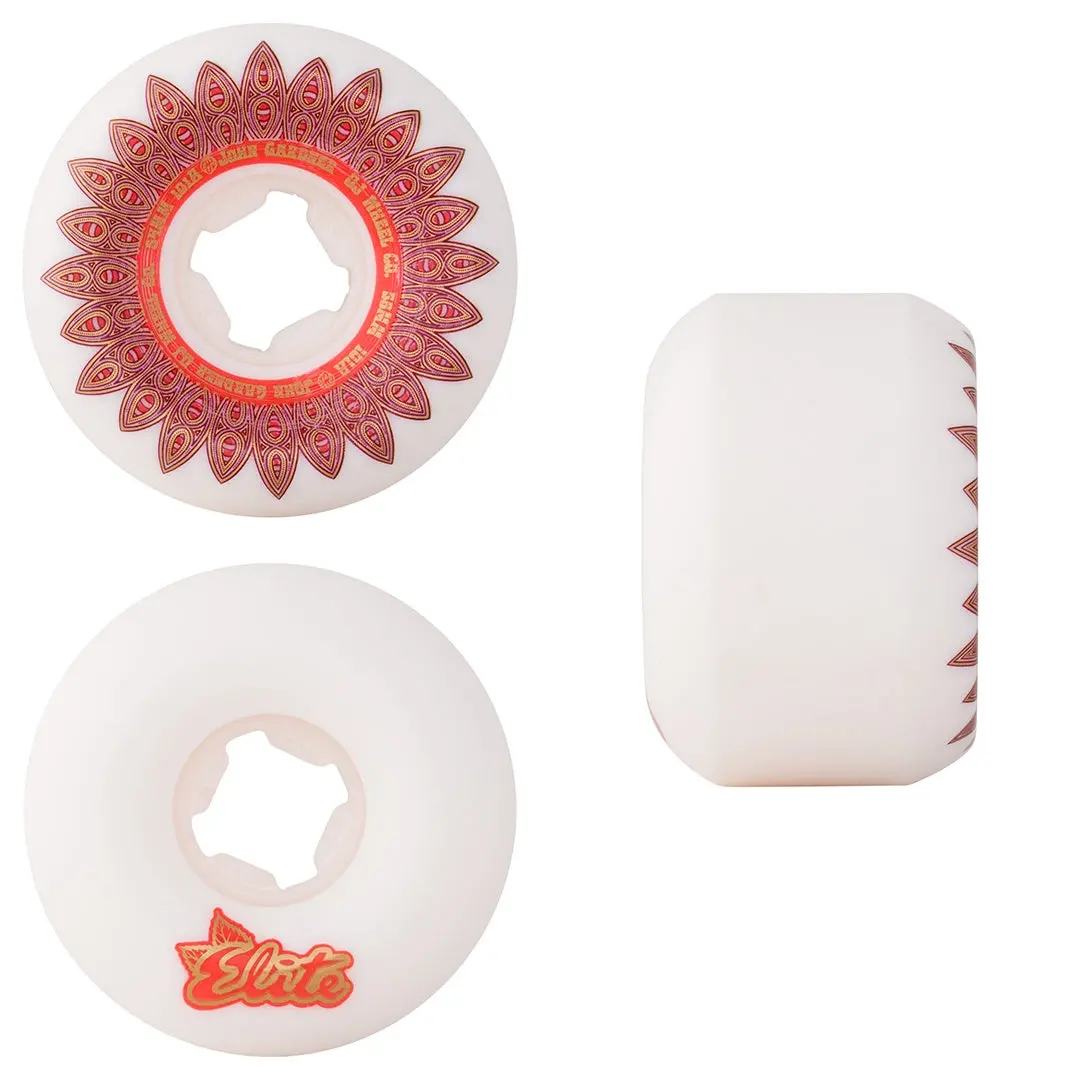 Ojs Gardner Elite Mini Combo 101A Wheels - Wht/Gold 1