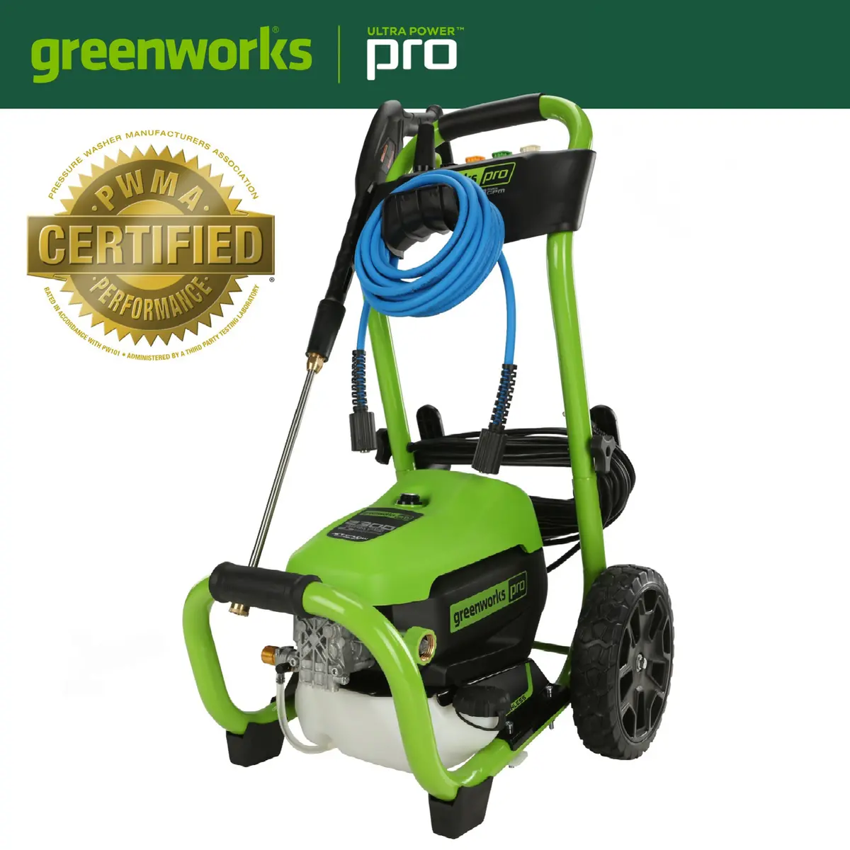 2300 Psi 1.2 Gpm Cold Water Electric Pressure Washer 2