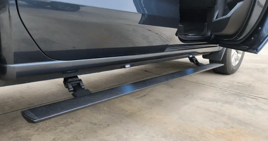 Body Armor 4X4 E-Power Drop Down Led Running Boards For 2019-2024 Silverado Sierra 2500 3500 Crew Cab 1