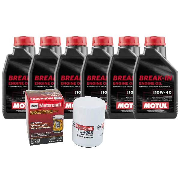 Ford Focus St/Rs - 2.0L/2.3L Ecoboost - Motul Engine Oil Break-In Kit 1