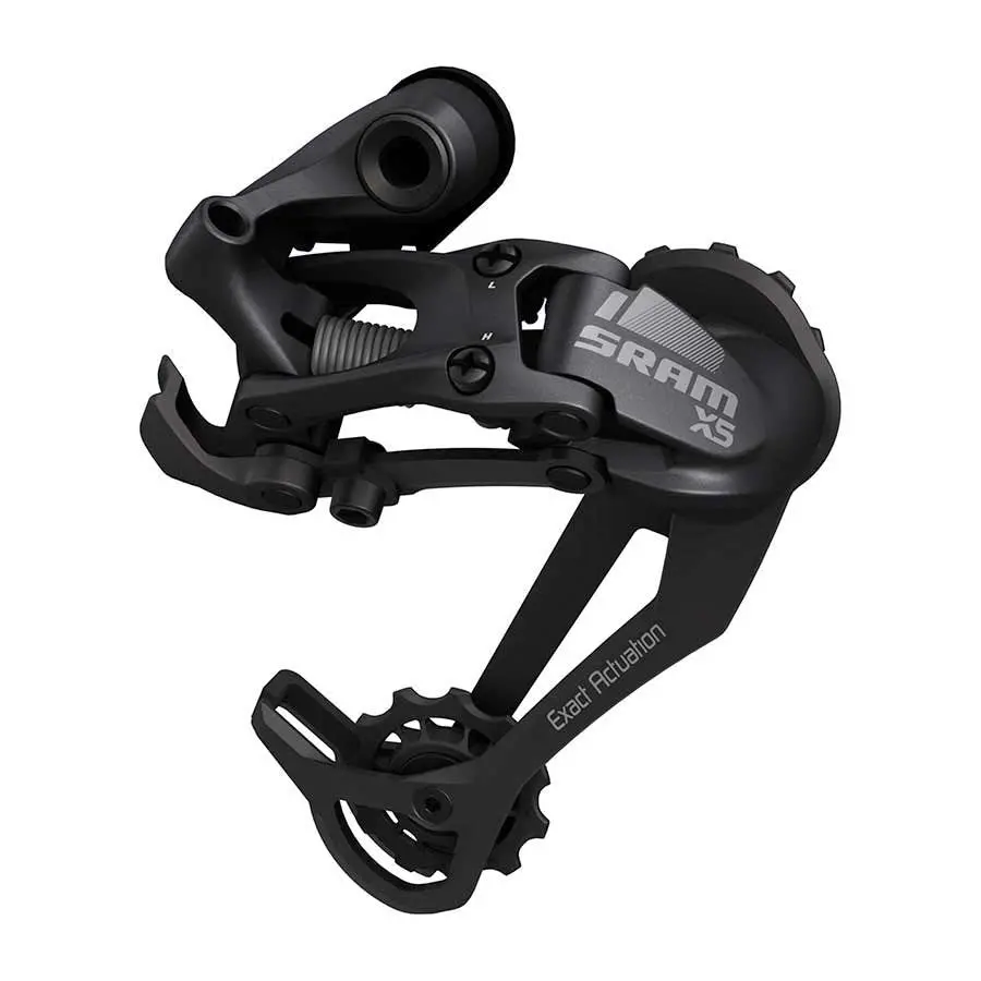 Sram, X5, Rear Derailleur, 10Sp, Long Cage, Black 1