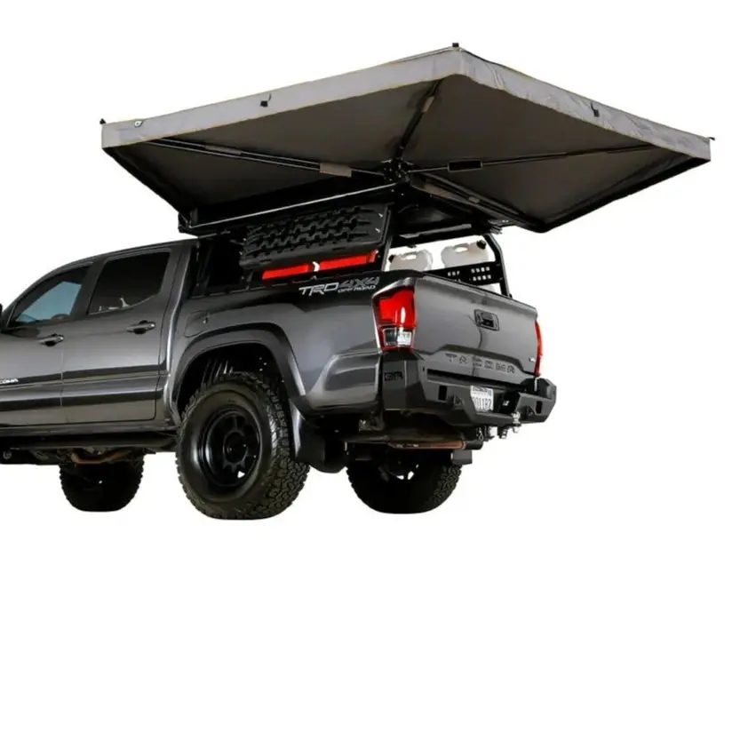 Overland Vehicle Systems Freestanding Batwing Style Nomadic 270 Lte Degree Awning 1