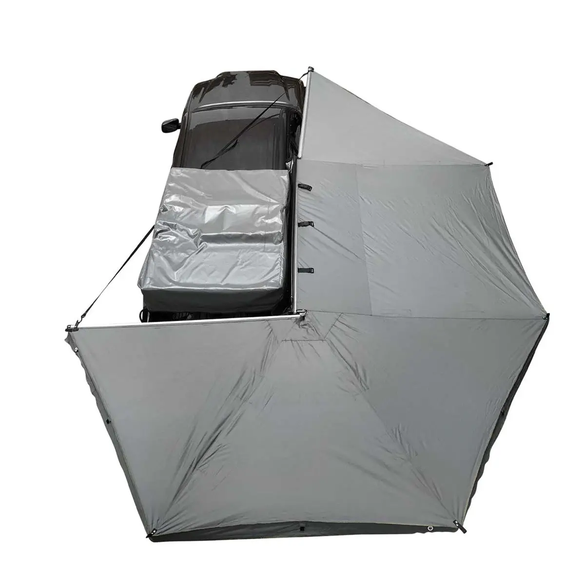 Overland Vehicle Systems Nomadic 270 Passenger Side Freestanding Awning + Wall Kit 1