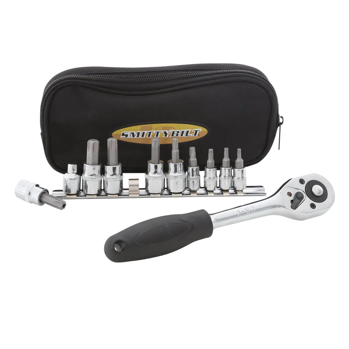 Smittybilt 9-Piece Torx Tool Kit T15–T50 – Compact Off-Road Tool Set 1
