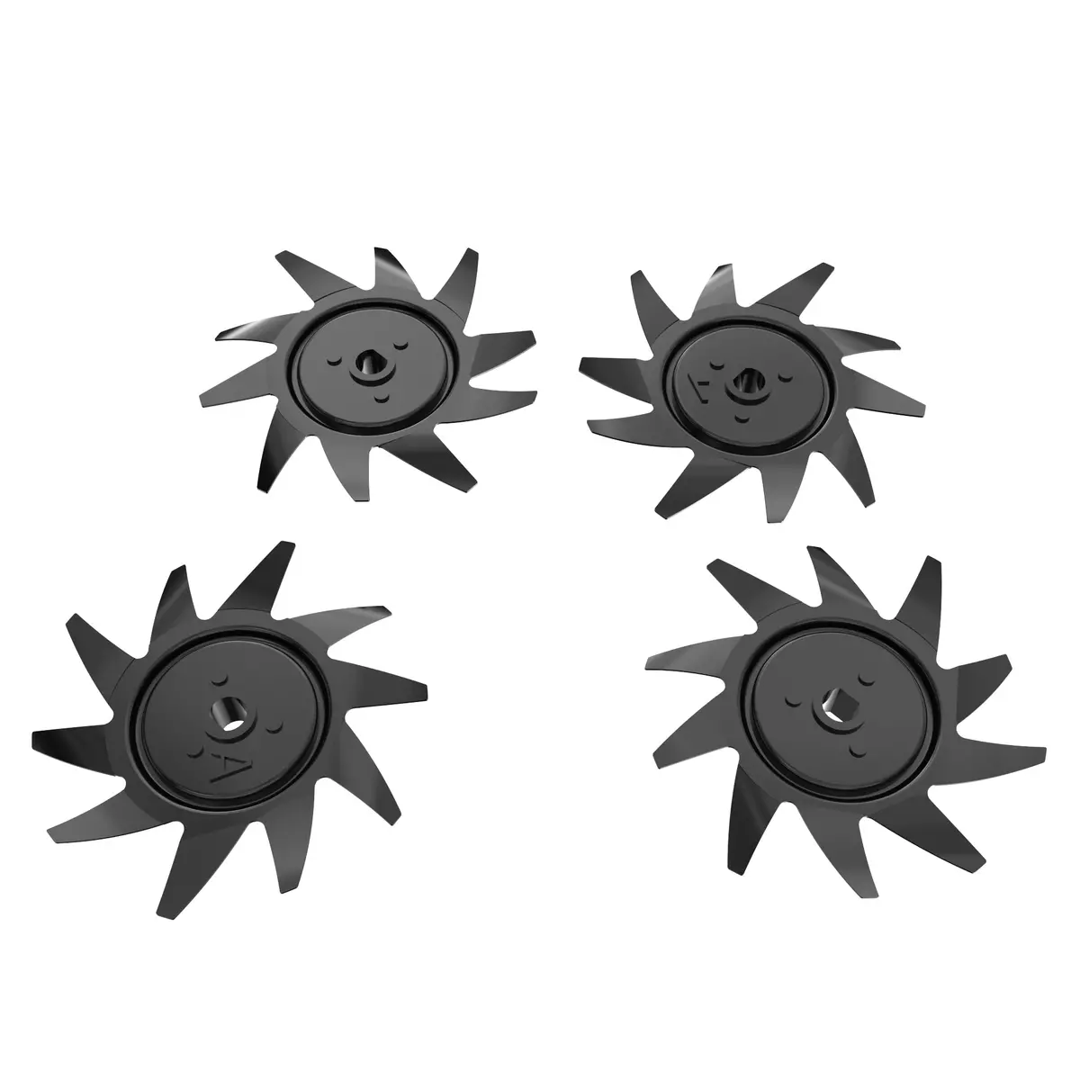 10" Replacement Cultivator / Tiller Tines (4 Pack) 1