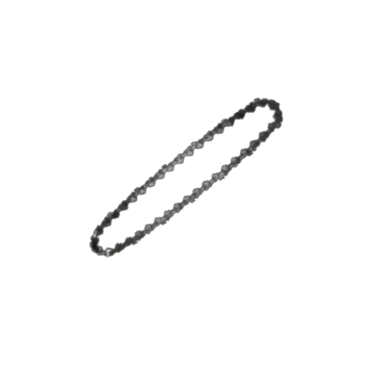 10" Replacement Chainsaw Chain, 3/8" Pitch, .043" Chain Gauge And 40Dl 1