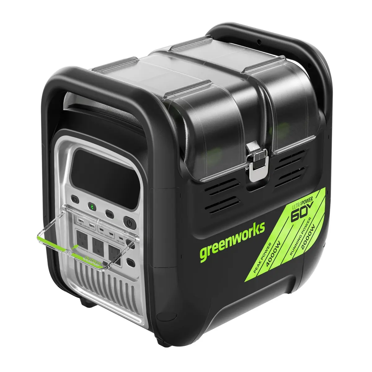 60V 2000W 4-Slot Inverter Portable Power Station (Tool Only) 1