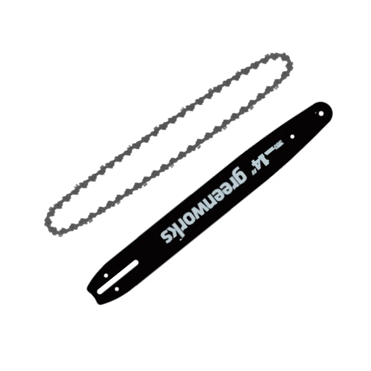 14" Replacement Chainsaw Chain And Bar Combo Kit, 3/8" Pitch, .050" Chain Gauge And 52 Dl 1