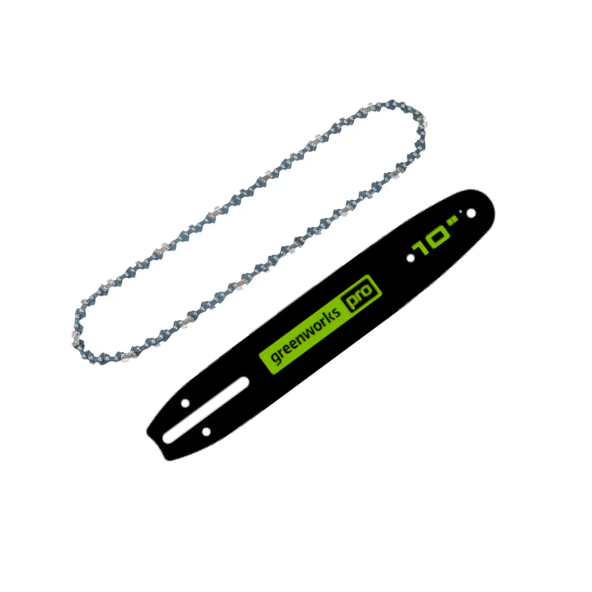 10" Replacement Pole Saw Bar And Chain Combo Kit, 1/4" Pitch, .050" Chain Gauge And 58 Dl 1