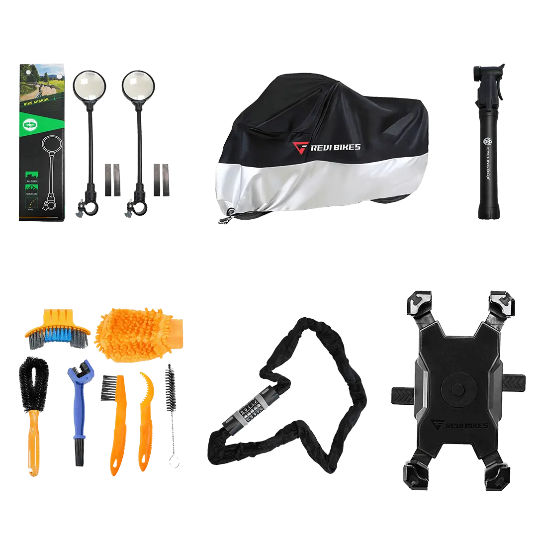 Revi Electric Bike Starter Bundle: Essentials for New Riders