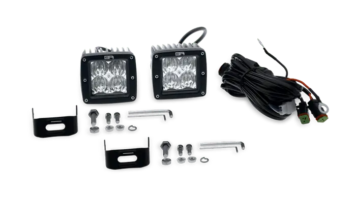 Body Armor 30043 Cube Light Pod - 3 In., Sold As Pair 1
