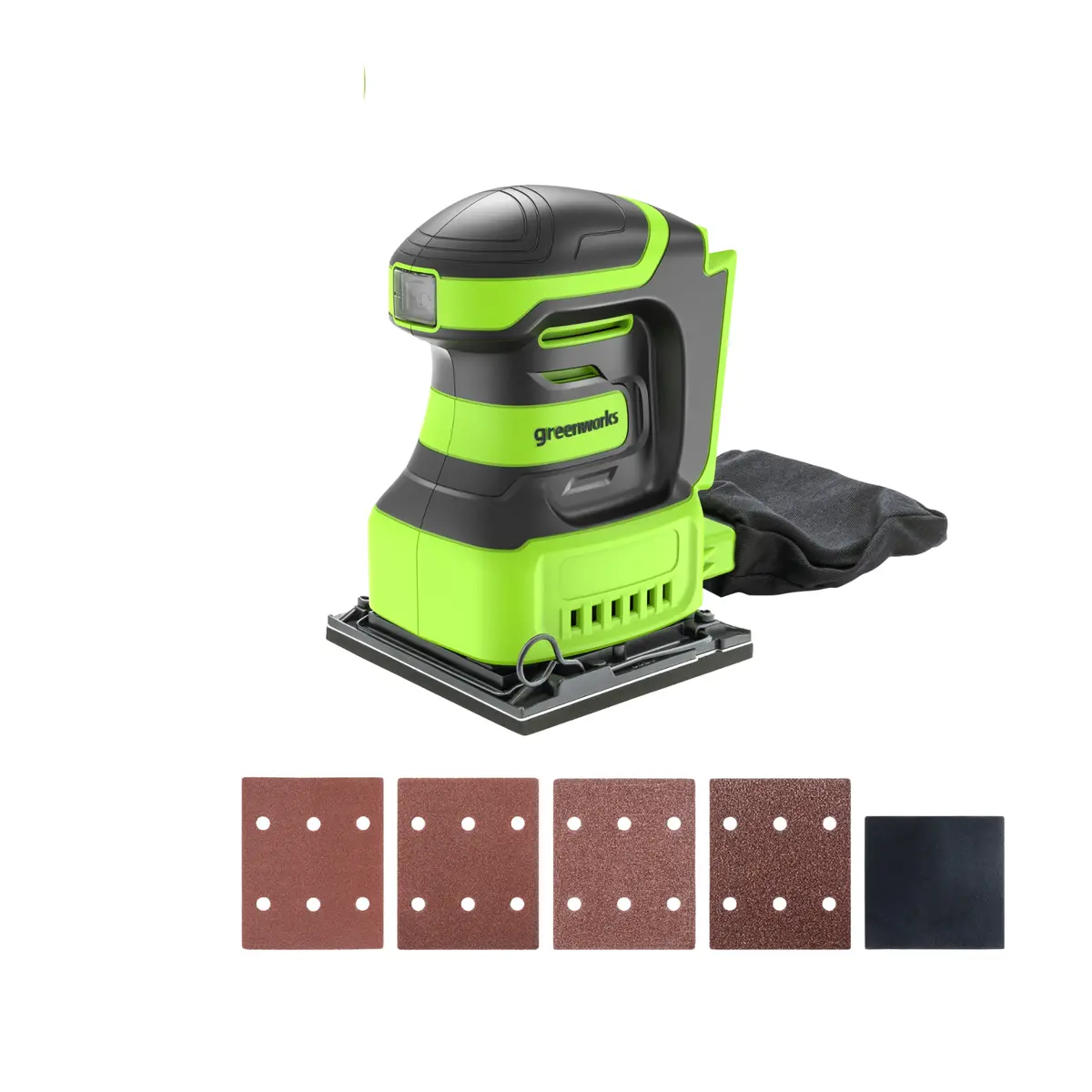 24V Cordless Battery Quarter Sheet Sander (Tool Only) 1