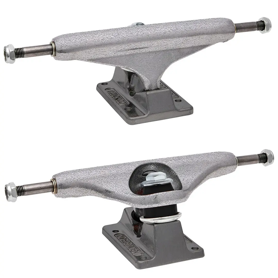 Independent Stg11 Industrial Ikp Trucks - Raw Slv/Trns Blk 1