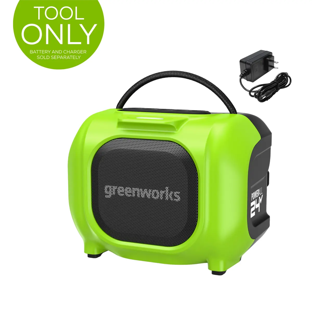 24V Cordless Battery Mini Bluetooth Speaker (Tool Only) 1