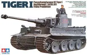 1:35 German Tiger I Early Production 1