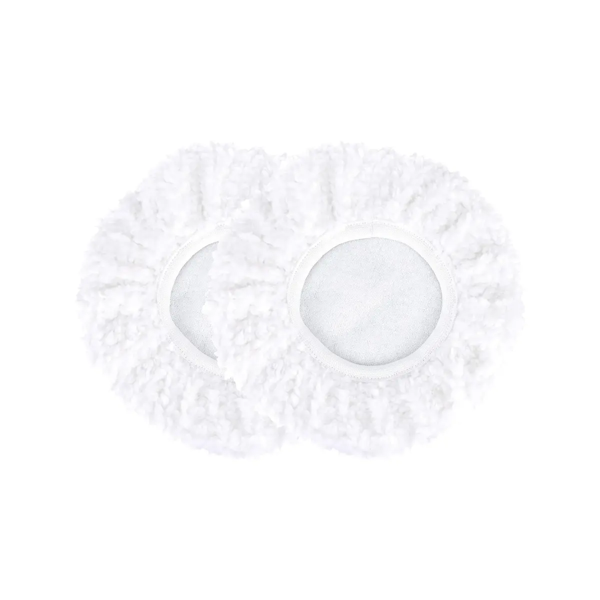 2Pcs 10" White Buffer Pad 1