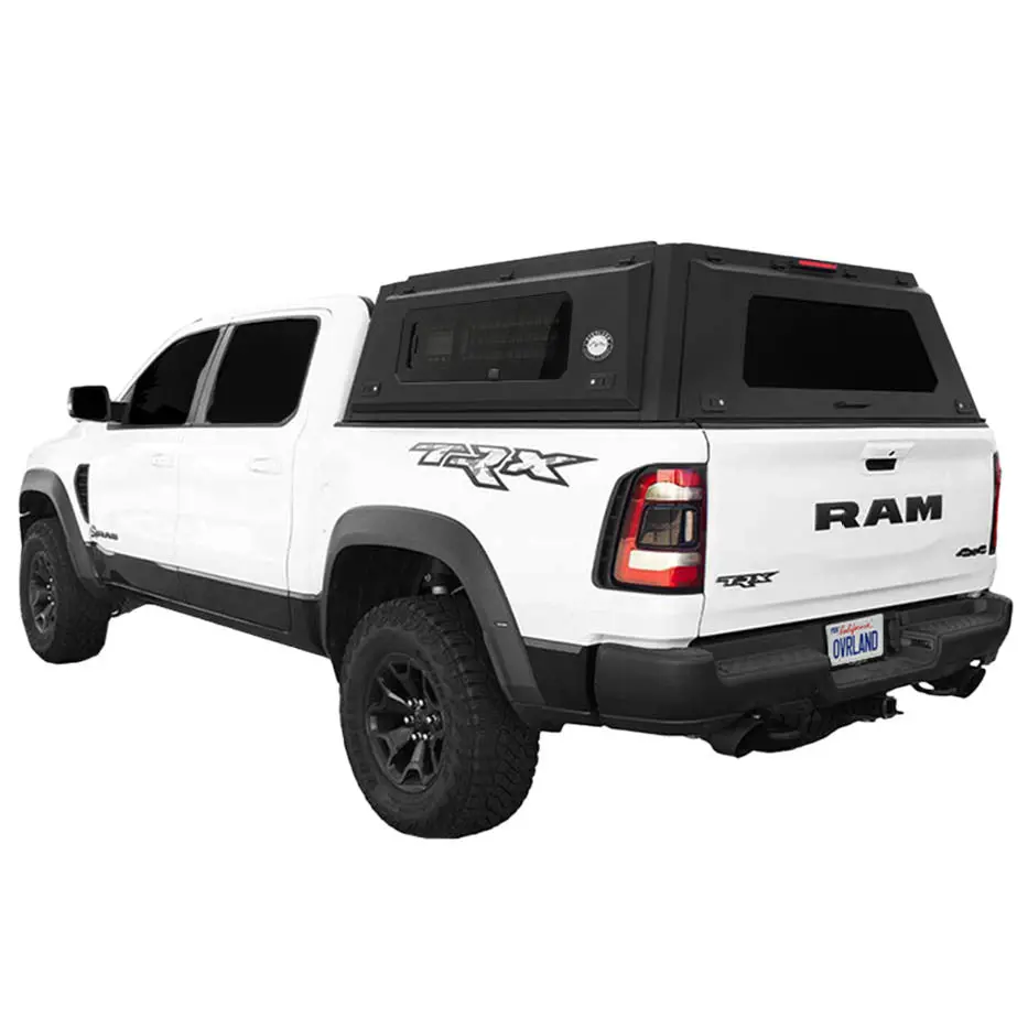 Ovs Expedition Pro+ Stainless Steel Truck Cap With Full Windows For 2019-2026 Ram 1500 1