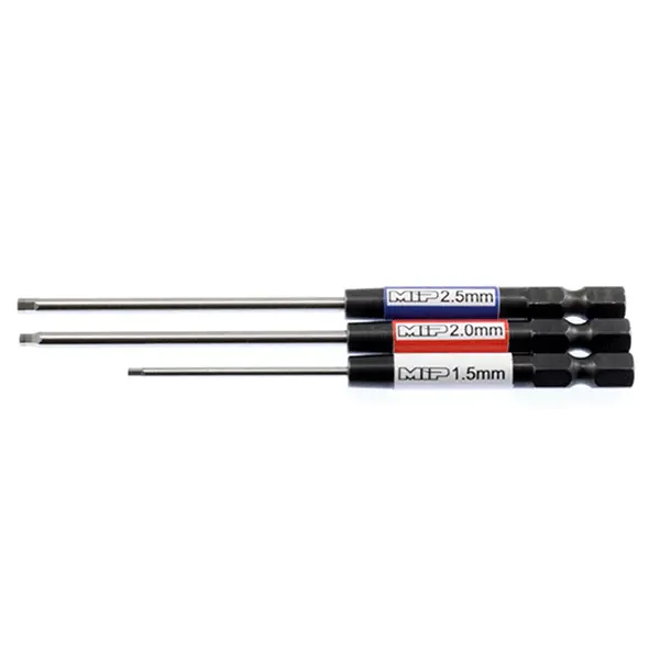 Mip Speed Tip Hex Driver Power Tool Tip Set (Metric) (3) (1.5, 2.0 & 2.5Mm) 1