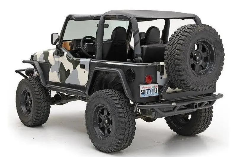 Smittybilt Src Gen2 Modular Rear Bumper For 1988-2003 Jeep Wrangler Yj & Tj - Recon Recovery 1