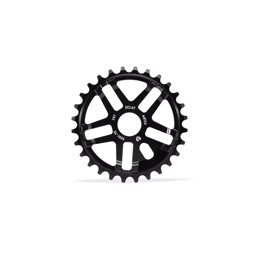 Eclat Abyss Sprocket - 28T, Black 1