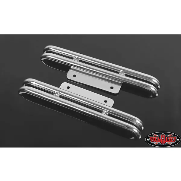 Rc4wd Steel Tube Side Steps For Tamiya Hilux & Bruiser (Silver) 1