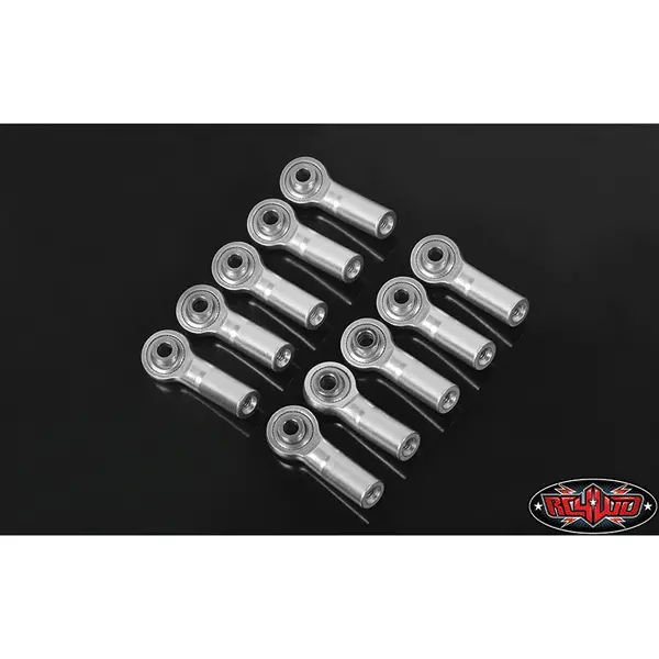 Rc4wd M3 Bent Medium Aluminum Rod Ends (Silver) (10) 1