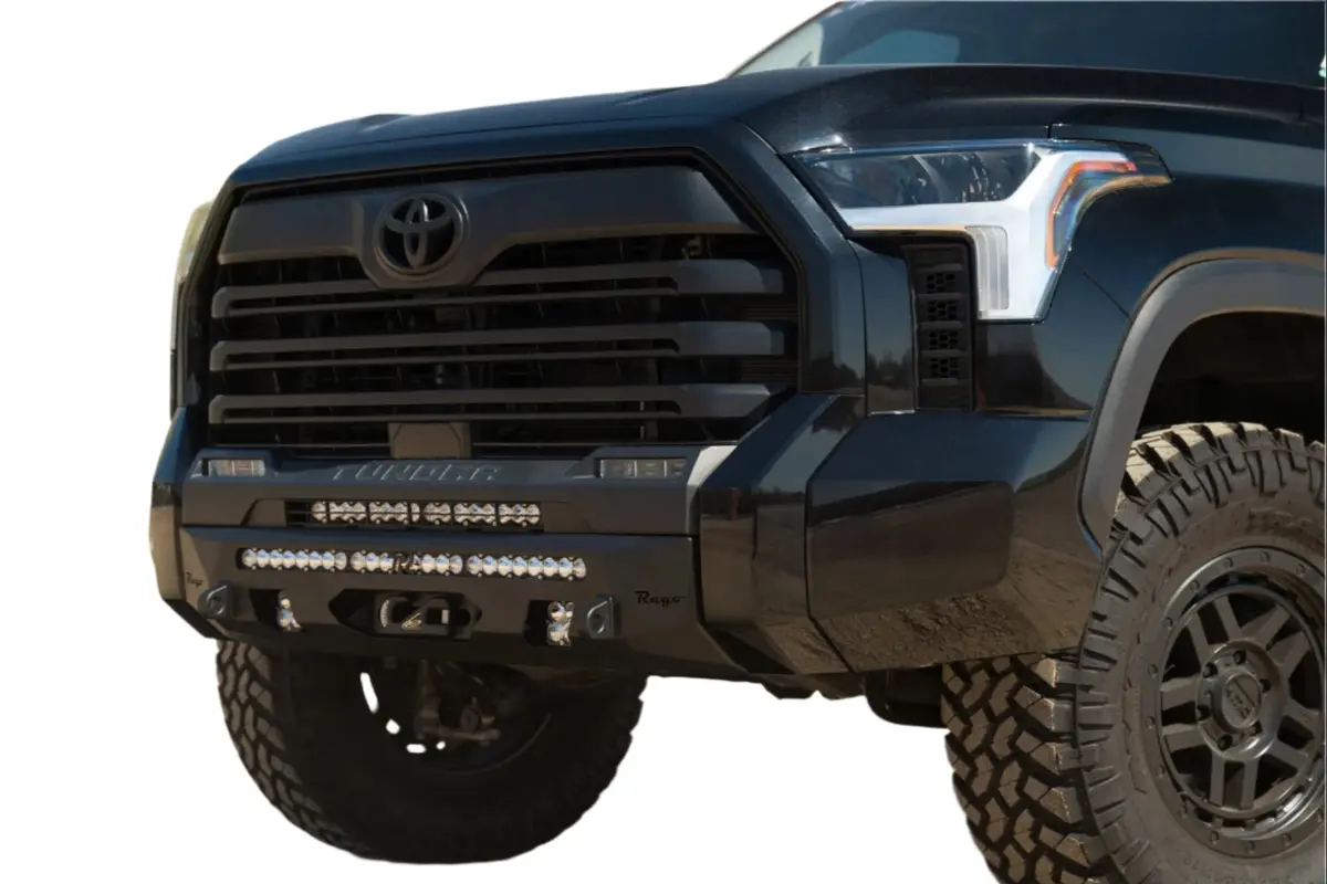 Rago Fabrication Center Mount Winch Front Bumper For 2022-2026 Toyota Tundra - Recon Recovery 1