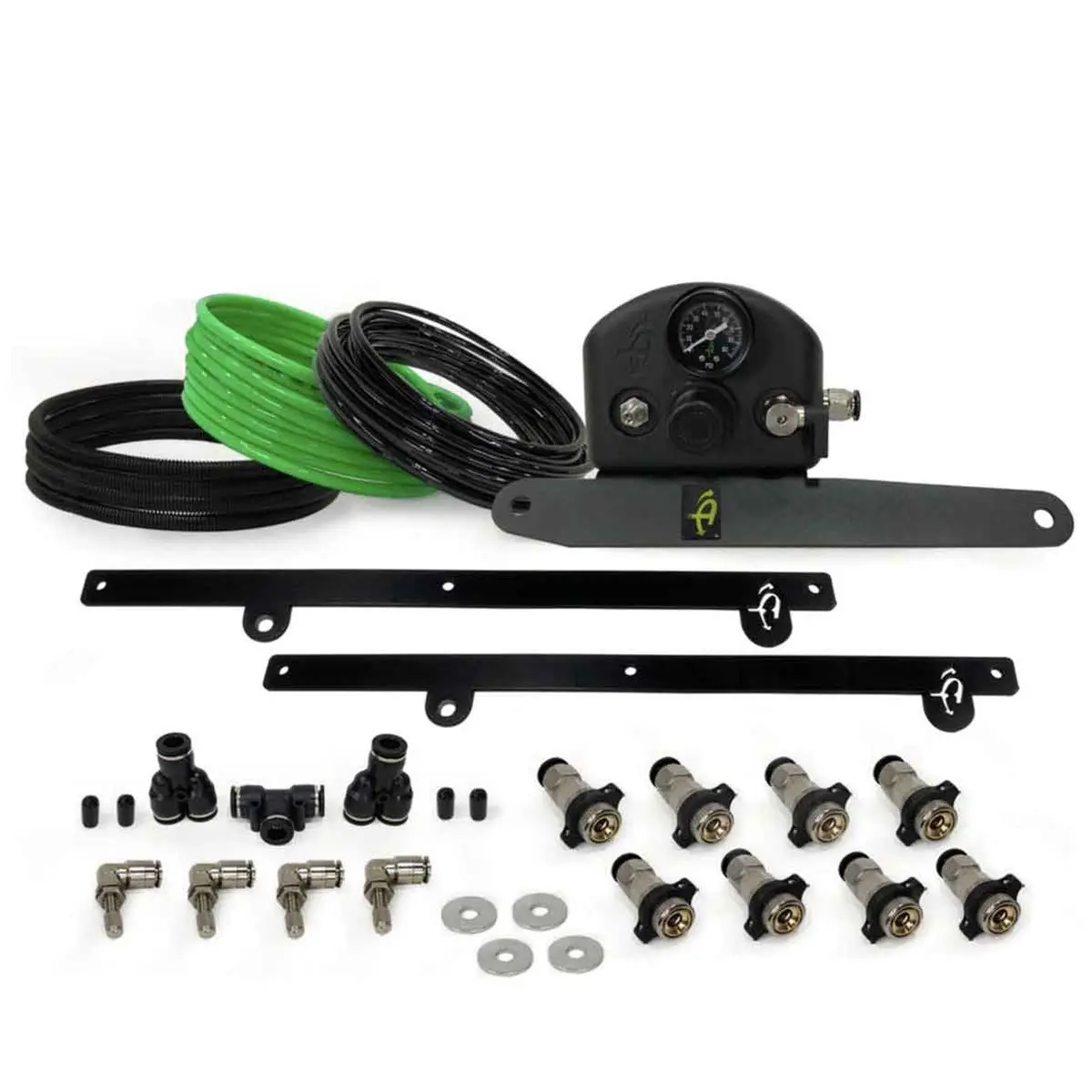 Overland Vehicle Systems 4 Tire Inflation System For 2019-2026 Jeep Gladiator Jt - Recon Recovery 1