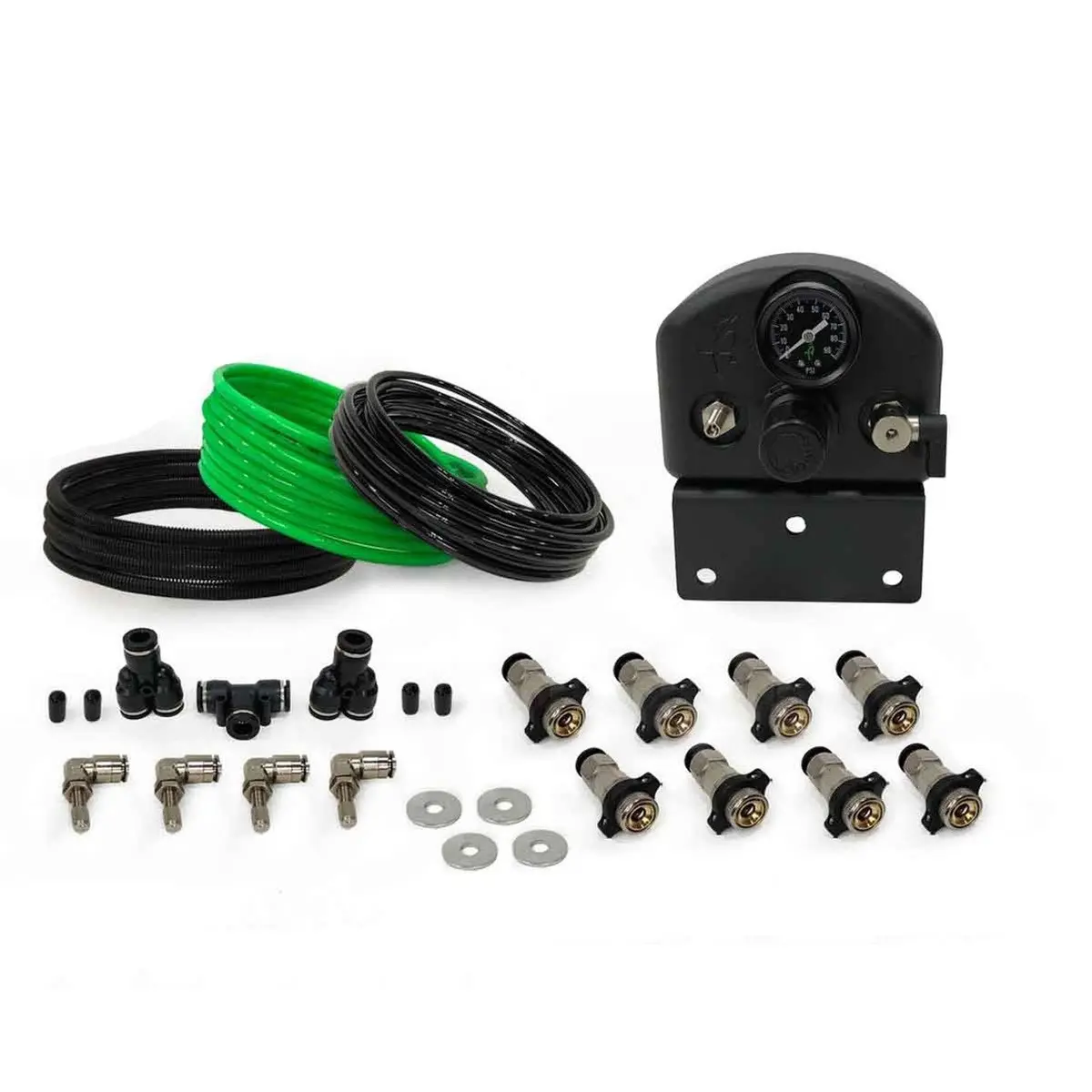 Overland Vehicle Systems 4 Tire Inflation System For Universal Fit - Recon Recovery 1