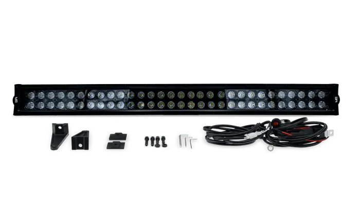 Body Armor 30" Blackout Led Light Bar Combo Beam With Wire Harness 1