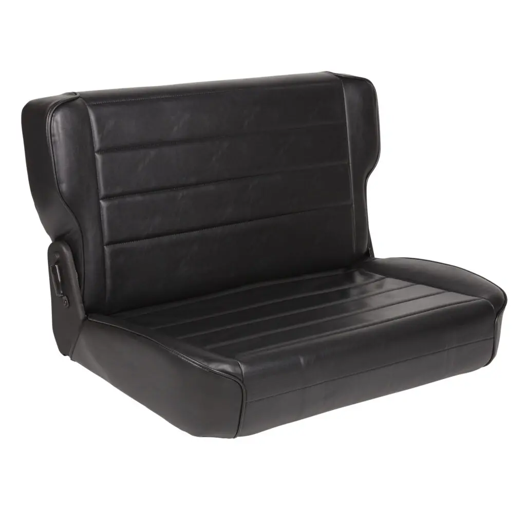 Smittybilt Fold & Tumble Black Vinyl For 1976-1995 Jeep Wrangler Yj Cj - Recon Recovery 1