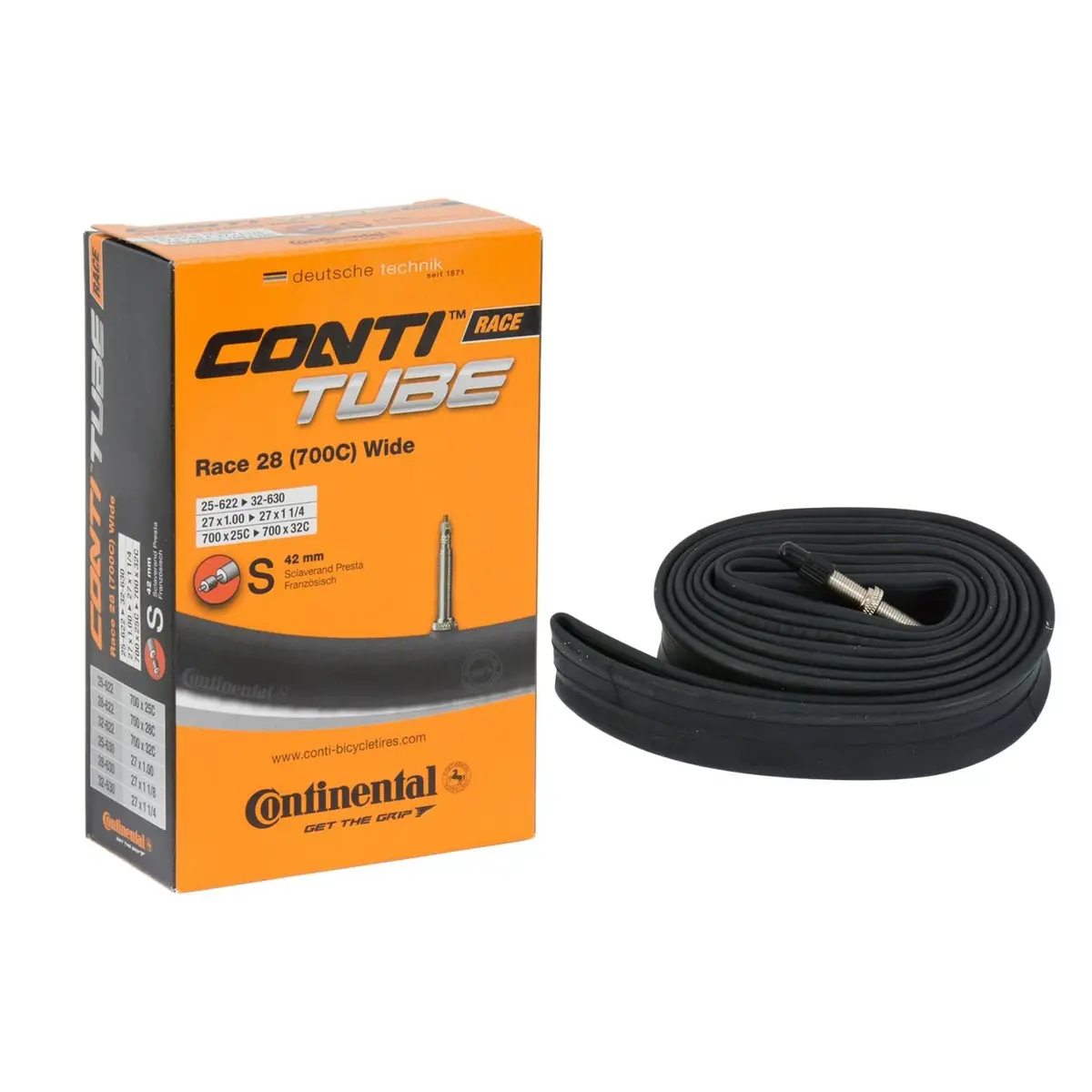 Continental Presta Valve Inner Tube – 700c (32–47mm)