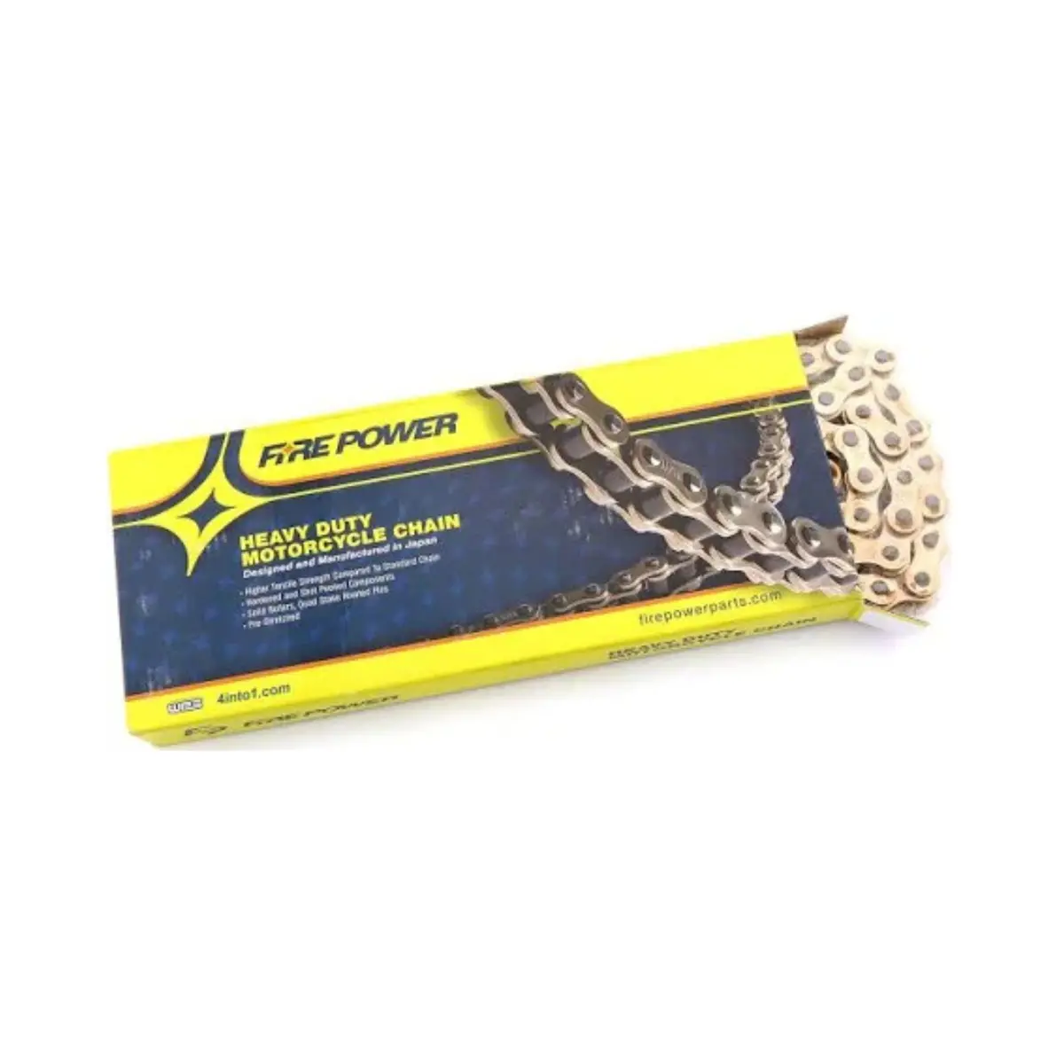 Fire Power Heavy Duty Chain 428X120 Gold 1
