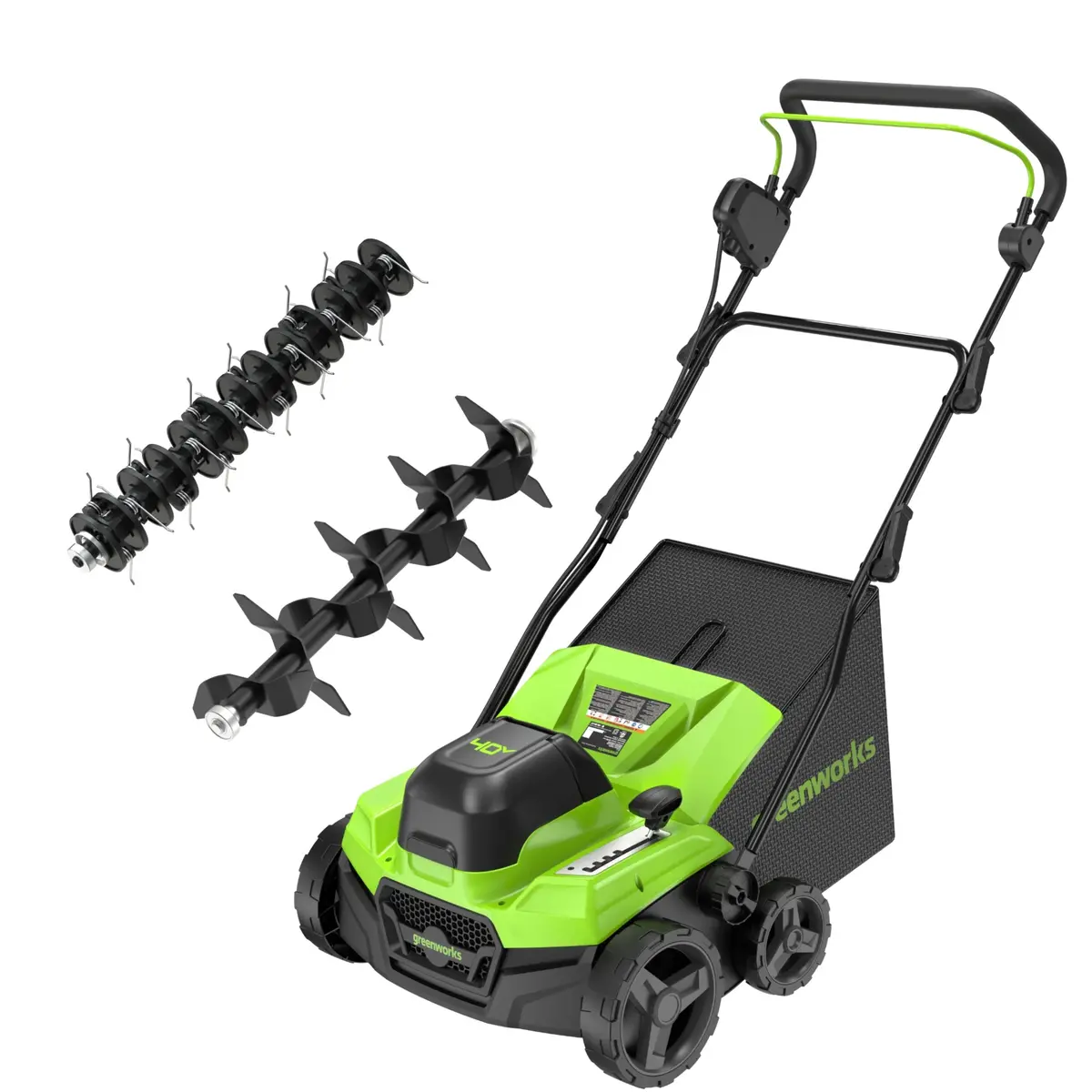 40V 15" Cordless Battery Dethatcher/Scarifier (Tool Only) 1