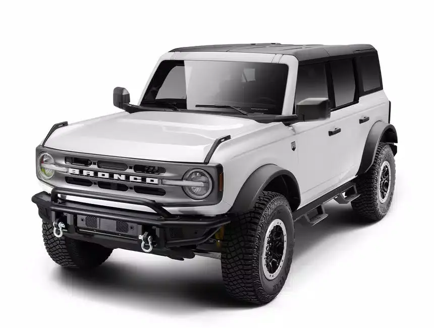 Smittybilt Bolt On Angular Drop Steps For 2021-2026 Ford Bronco 4 Door - (Pair) 1