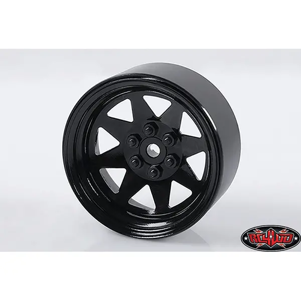 Rc4wd 6 Lug Wagon 2.2 Steel Stamped Beadlock Wheels (Black) 1