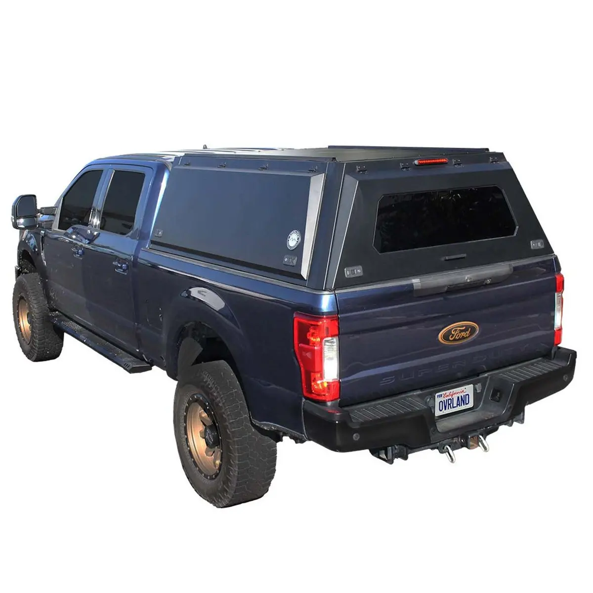 Ovs Expedition Stainless Steel Bed Cap With Wing Doors For 2017-2022 Ford F-250 & F-350 1