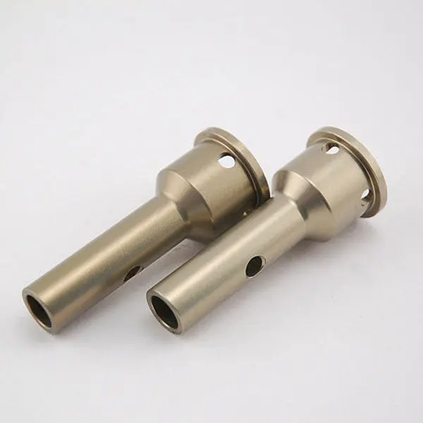 Losi Hard Anodized Aluminum Front & Rear Stub Axle Set (2) 5Ive-T Mini Wrc 1