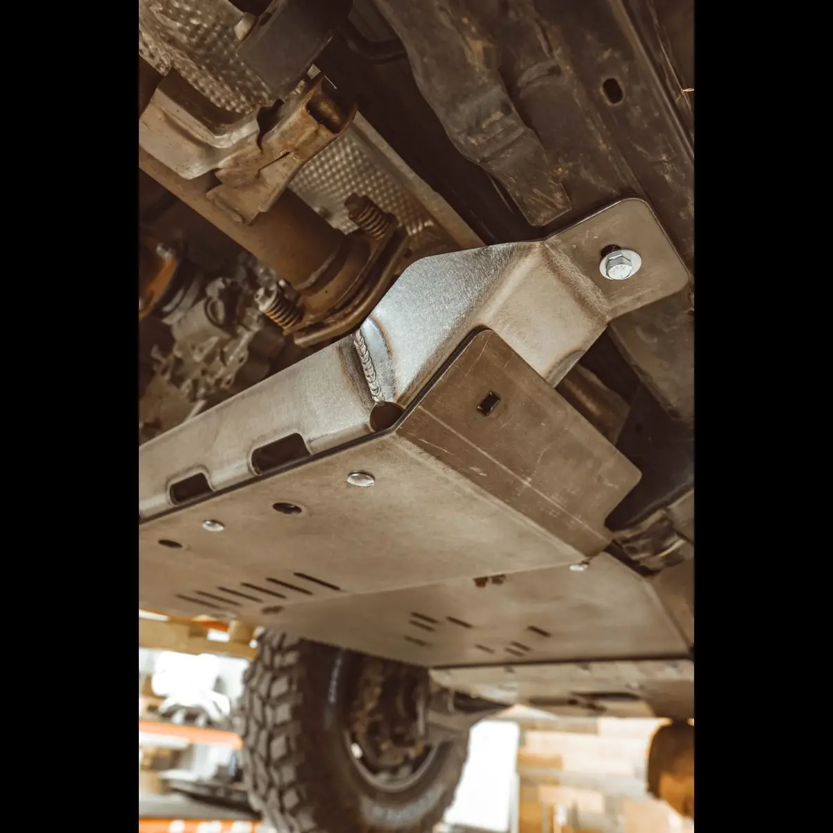 C4 Fabrication Rear Skid Plate For 2010-2023 Lexus Gx460 - Recon Recovery 1