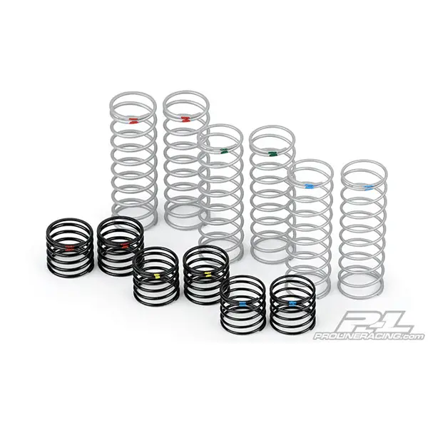 Pro-Line Powerstroke Rear Shock Spring Tuning Set (6) 1