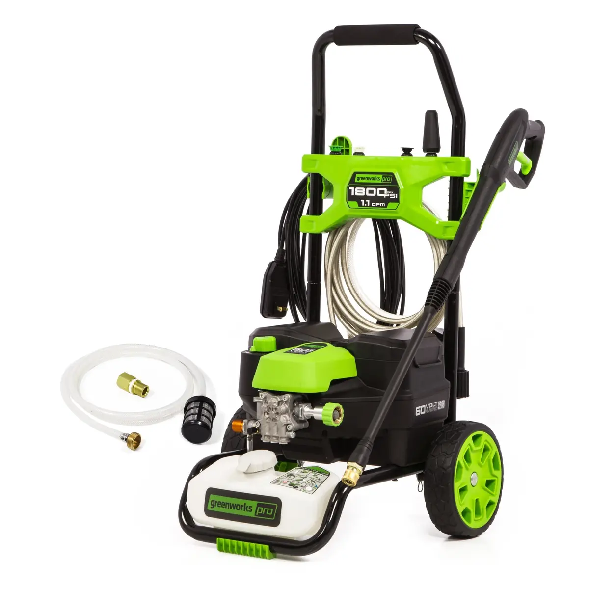 Open Box 60V Hybrid 1800 Psi 1.1 Gpm Cold Water Pressure Washer (Tool Only) 1
