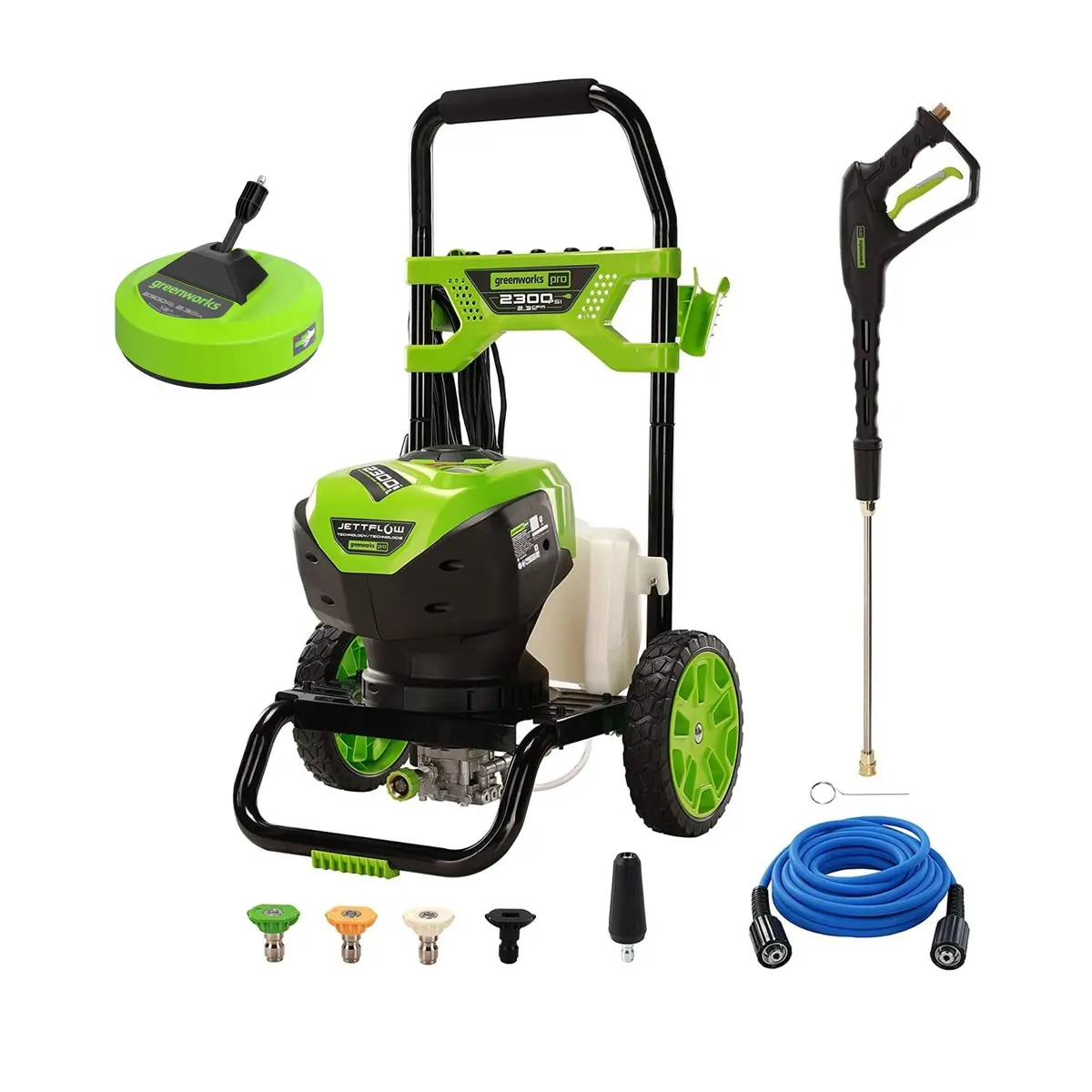 2300 Psi Pressure Washer, 12" Surface Cleaner Combo Kit 1