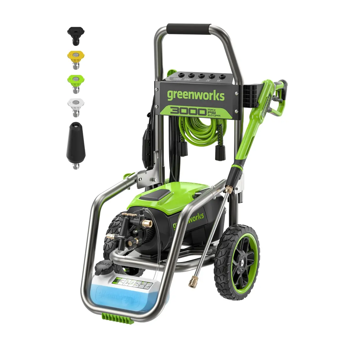 3000 Psi 2.0 Gpm Cold Water Electric Pressure Washer (Gen 2) 1