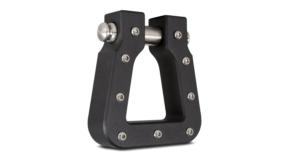 Body Armor 4X4 Mega 18,000Lbs Billet Black D-Ring - Sold Individually 2