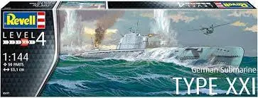 1:144 German Submarine Type Xxi 1