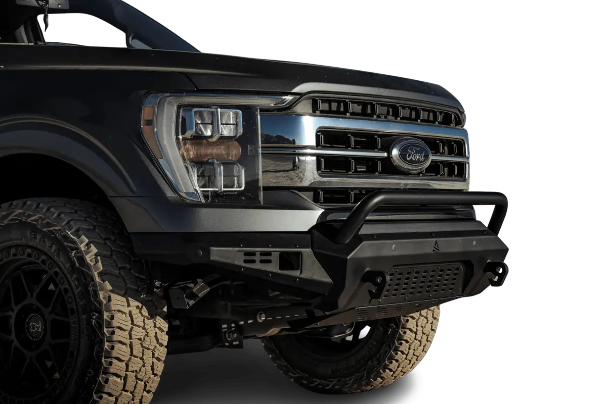 Attica 4X4 Terra Series Winch Compatible Front Bumper For 2021-2023 Ford F-150 - Recon Recovery 1