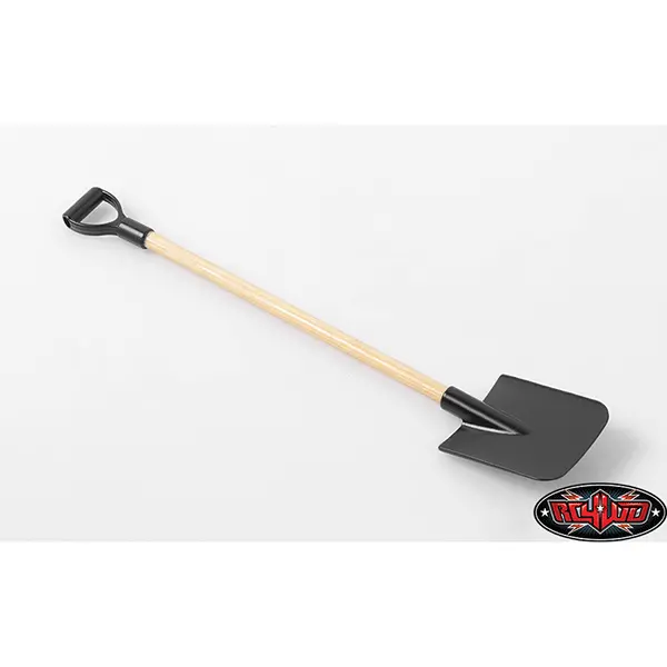 Rc4wd Scale Garage Series 1/10 Wooden Handle Boulder Flat Shovel W/D-Grip 1